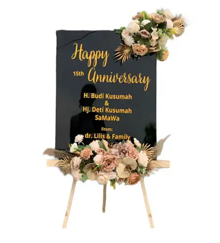 Papan Bunga Akrilik Ranterejo